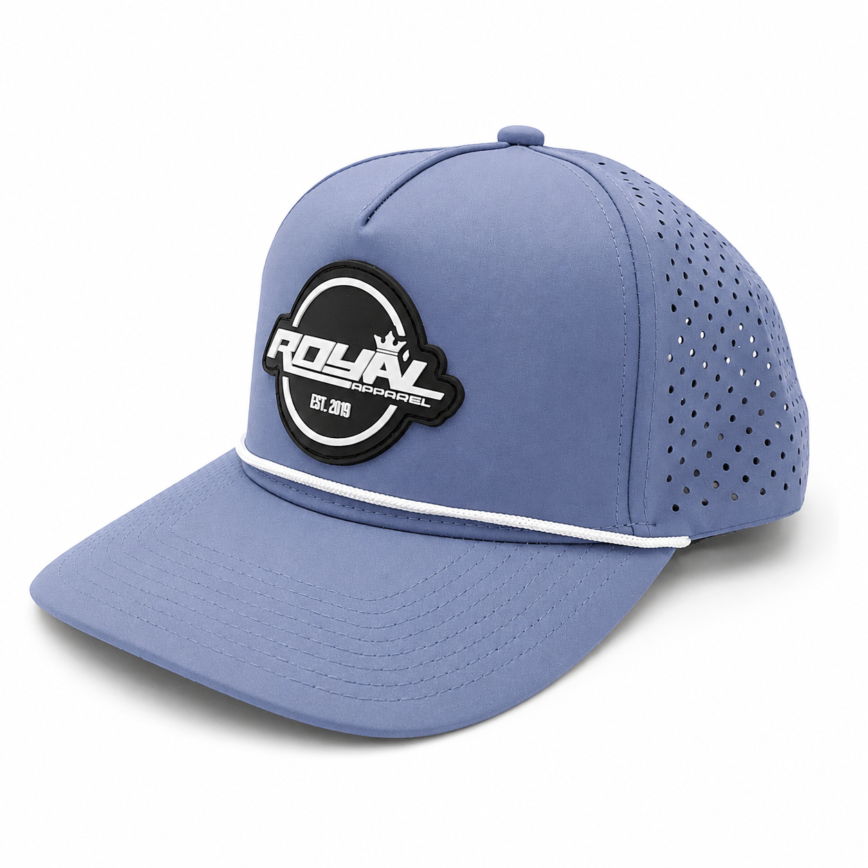Perforated Badge Cap