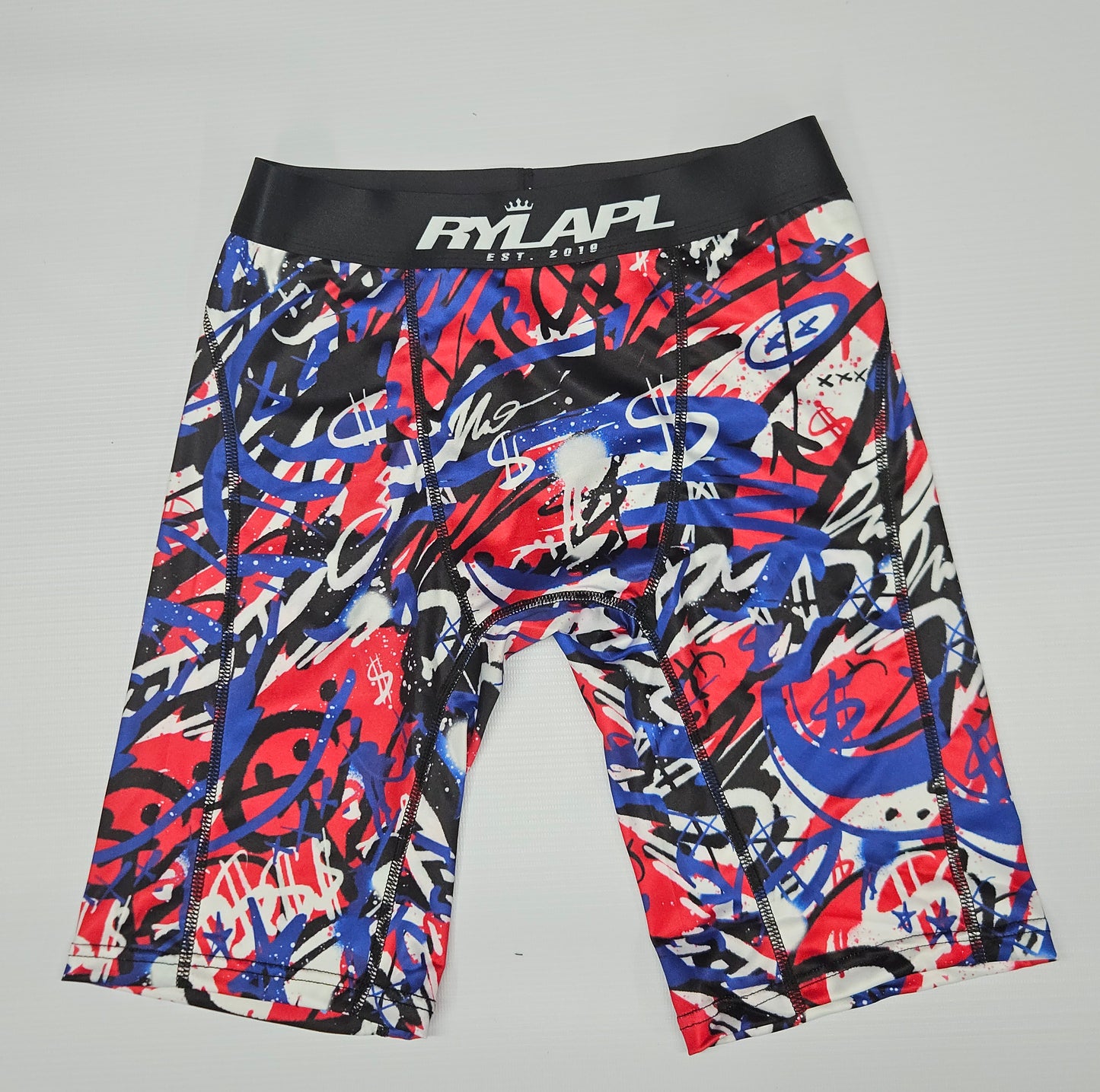 Abstract Print Boxer Shorts