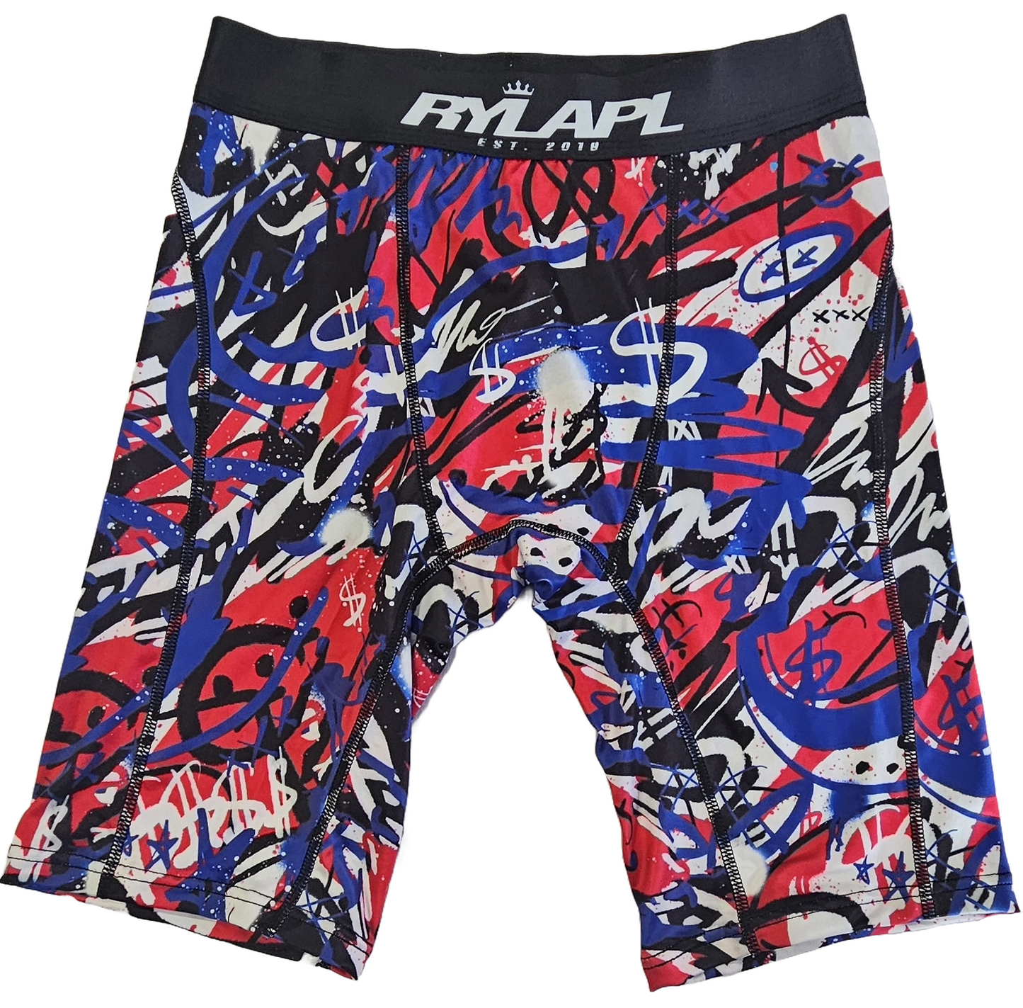 Abstract Print Boxer Shorts