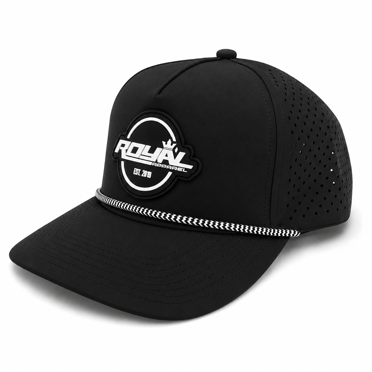 Perforated Badge Cap