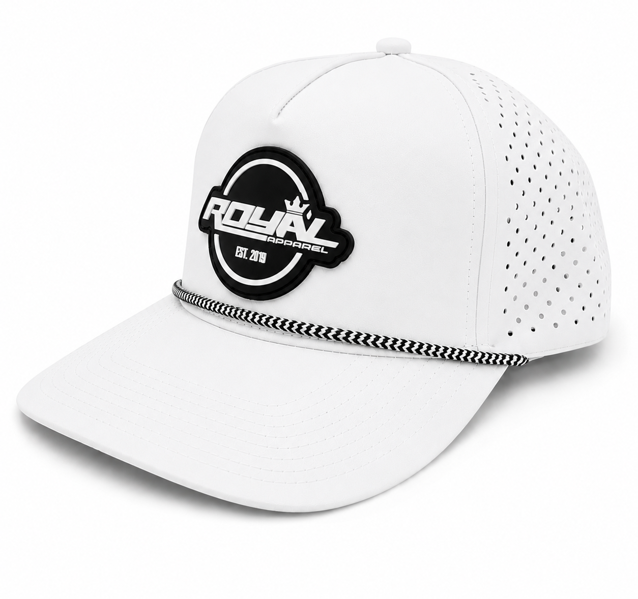 Perforated Badge Cap