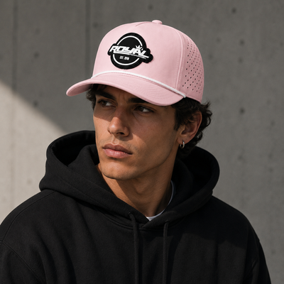 Perforated Badge Cap