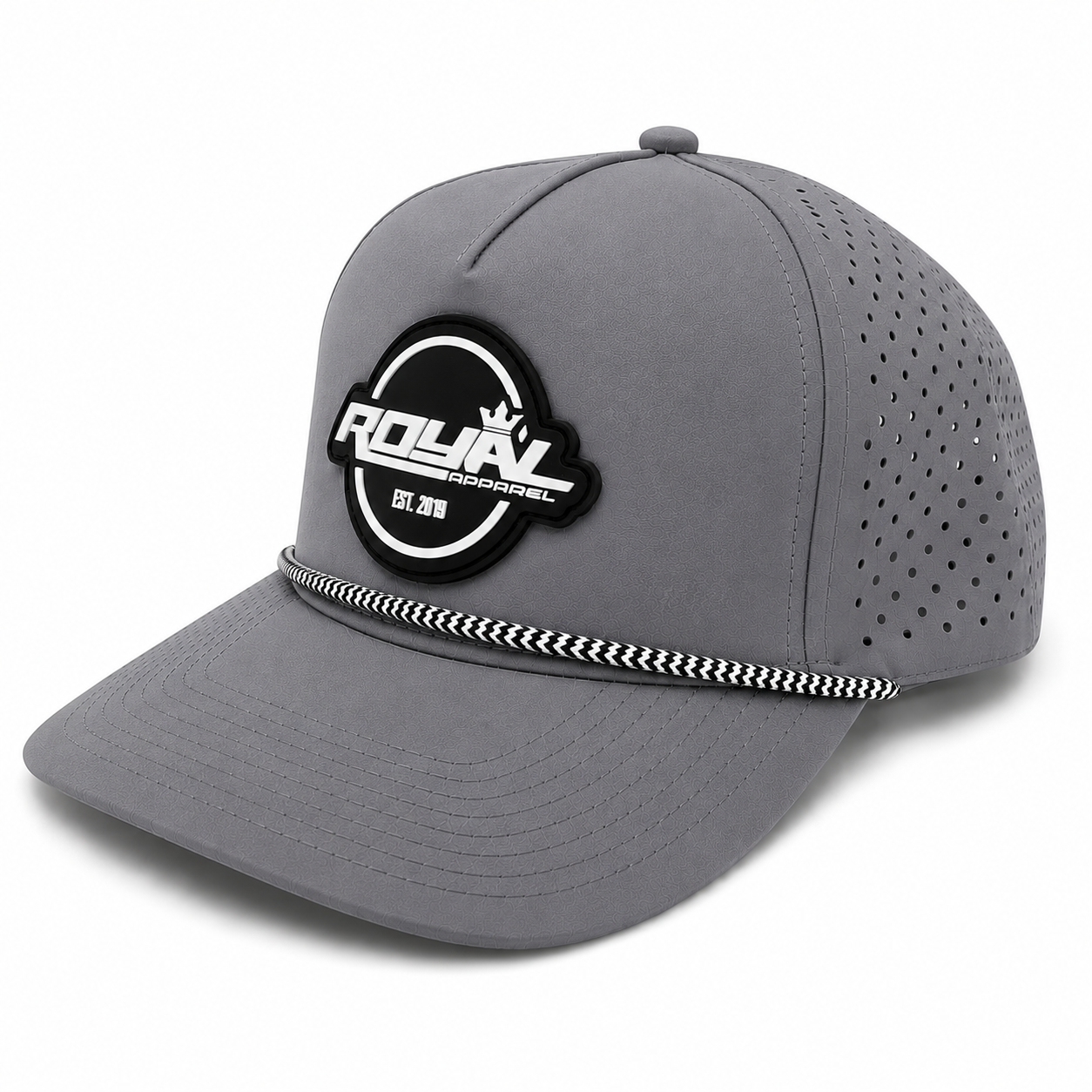 Perforated Badge Cap